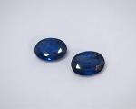 Blue Sapphire ต่างหู พลอยแท้เมืองจันท์ พลอยไพลิน อัญมณีสีน้ำเงิน  ราศีกันย์ หินเสริมดวง แก้ชง ดูดวง หัวแหวน กำไล พลอยมีใบเซอร์