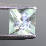 gemstone: อะคัวมารีน-Aquamarine size: 6.0x6.0 carat: 1.03Ct.