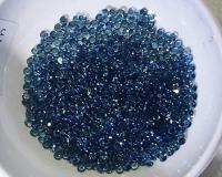 พลอยมิล พลอยล้อมพระ พลอยเม็ดเล็ก พลอยแท้สีน้ำเงิน พลอยไซด์เล็ก พลอยแต่งเครื่องประดับ พลอยสายมู smallgemstones  bluegems naturalgemstones