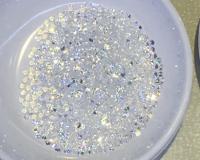 White Topaz พลอยไวท์โทพาส พลอยขาว พลอยมิล พลอยเล็ก พลอยสายมู  พลอยแท้ พลอยร่วง เพชร พลอยกลมเล็กๆ พลอยมิล พลอยโรงงาน