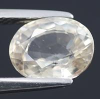 gemstone: เพทาย (Zircon) size: 9.0x7.2x4.5 carat: 3.08Ct.