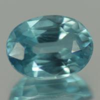 gemstone: เพทาย (Zircon) size: 8.2x6.1x4.0 carat: 2.29Ct.