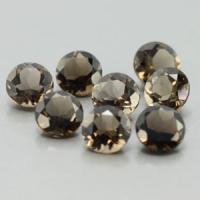 gemstone: สโมคกี้ควอทซ์ - Smoky Quartz size: 5.0x5.0 carat: 3.37Ct.