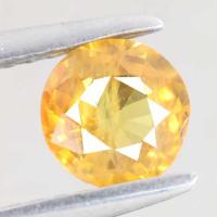 yellow sapphire พลอยบุษราคัม g1-374-15