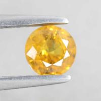 yellow sapphire พลอยบุษราคัม g1-374-18