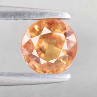 yellow sapphire พลอยบุษราคัม g1-374-25