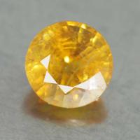 yellow sapphire พลอยบุษราคัม g1-374-40