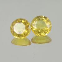 g1-375-41 yellow sapphire พลอยบุษราคัม