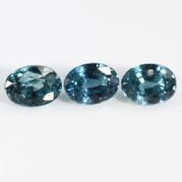 gemstone: เพทาย (Zircon) size: 7.0x5.0-5.5 carat: 4.35Ct.