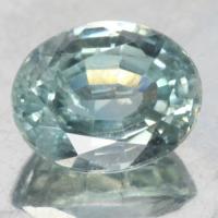 gemstone: เพทาย (Zircon) size: 8.6x6.8x4.7 carat: 3.05Ct.