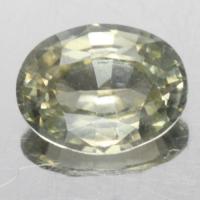 gemstone: เพทาย (Zircon) size: 8.4x6.5x3.7 carat: 2.04Ct.