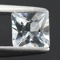 gemstone: อะคัวมารีน-Aquamarine size: 4.8x4.8 carat: 0.53Ct.