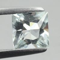 gemstone: อะคัวมารีน-Aquamarine size: 5.9x5.9 carat: 0.86Ct.