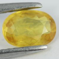 yellow sapphire พลอยบุษราคัม g1-488-10