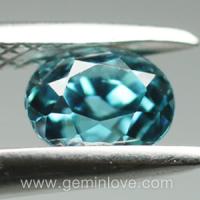  Blue Zircon พลอยเพทาย สีน้ำเงิน สีฟ้าเข้ม อัญมณีสีขาว แก้ชง ดูดวง เสริมดวง jewelry เครื่องประดับพลอยแท้ พลอยเสริมดวง ราศีธนู เพชร พลอยแท้ พลอยธรรมชาติ