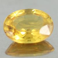 yellow sapphire พลอยบุษราคัม g1-559-53