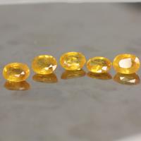 g1-559-65 yellow sapphire พลอยบุษราคัม 