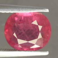 gemstone: ทับทิม-Ruby size: 9.0x7.7x3.8 carat: 2.60Ct.