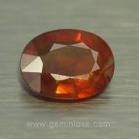 yellow sapphire พลอยบุษราคัม g1-725-13