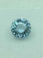 Blue Topaz พลอย บลูโทพาส สีฟ้า ต่างหู เสริมดวงวันศุกร์ เสริมราศีกันย์ sapphire พลอยแท้ ruby มีใบเซอร์ฯ