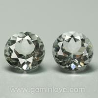 White Topaz ไว้ท์โทแพส พลอยแท้ อัญมณีสีขาว ดูดวง เสริมดวง พลอยดิบ เพชร ราศี เมษ แหวน มีใบเซอร์