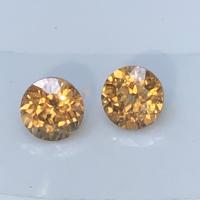 Natural Zircon unheated heart พลอยเพทายดิบ พลอยแท้ อัญมณี พลอยดิบ ดูดวง เสริมดวง พลอยทำต่างหู แหวนเพชร มีใบเซอร์ฯ รับสั่งทำเครื่องประดับ