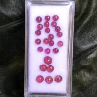 พลอยทับทิมเผาเก่า ruby พลอยทรงหัวใจ พลอยทับทิมพม่า พลอยแท้มีใบเซอร์ naturalruby 