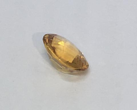 Citrine natural gemstone ต่างหูพลอย ซิทริน อัญมณี พลอยแท่้ แก้ชง เสริมดวงวันพฤหัส ดูดวง สีเหลือง เครื่องประดับเสริมราศี  jewelry ราคาโรงงาน 