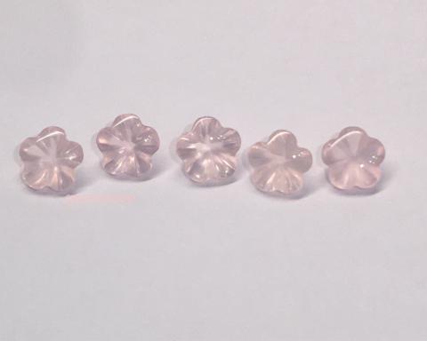 rose quartz ควอทซ์สีกุหลาบ โรสควอทซ์ พลอยดอกไม้ อัญมณีสีชมพู หินมงคล เสริมดวงความรัก หินโชคลาภ ต่างหู พลอยดิบ โรสควอทซ์ อัญมณีแก้ชง