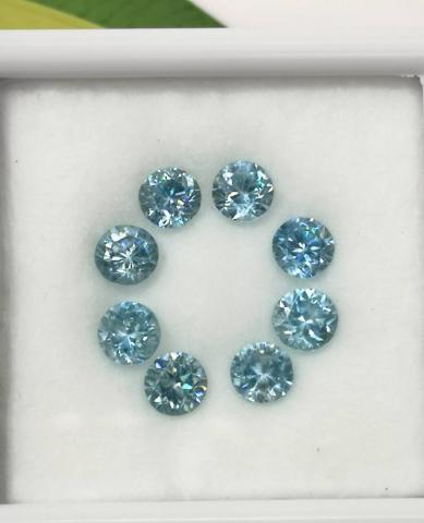 Blue Zircon ring พลอย เพทาย สีฟ้าเข้ม อัญมณี แก้ชง ดูดวง jewelry  พลอยเสริมดวง วันศุกร์ เสริมราศีธนู เพชร พลอยแท้ แหวน รับประกัน ของแท้ มีใบเซอร์ 