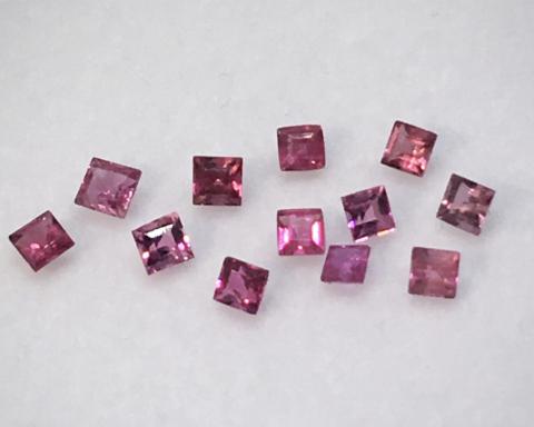 pink Tourmaline gemstone แหวนพลอย วันอังคาร อัญมณี เสริมดวง สีชมพู พลอยทรงเหลี่ยม พลอยร่วง พลอยแท้ ราคาโรงงาน มีใบรับรอง