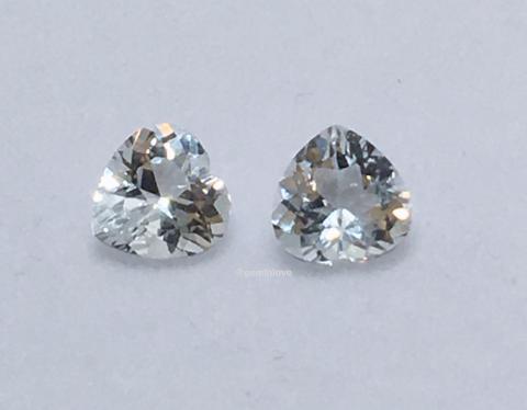 White Topaz  พลอยขาว ไวท์โทพาส  เพชรแท้ พลอยแท้ พลอยเสริมดวง สีขาว ดูดวง ราศี เมษ ของขวัญวันเกิด แก้ชง เสริมการเงิน ใบเซอร์ ไลลา