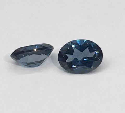 London Blue Topaz สีน้ำเงิน อัญมณี วันศุกร์ พลอย เสริมราศี วันเกิด เสริมดวง ดูดวง ต่างหู บลูโทแพส โทพาส หัวแหวน จึ้ พลอยไพลิน ring earring bracelet