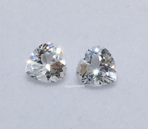 White Topaz  พลอยขาว ไวท์โทพาส  เพชรแท้ พลอยแท้ พลอยเสริมดวง สีขาว ดูดวง ราศี เมษ ของขวัญวันเกิด แก้ชง เสริมการเงิน ใบเซอร์ ไลลา