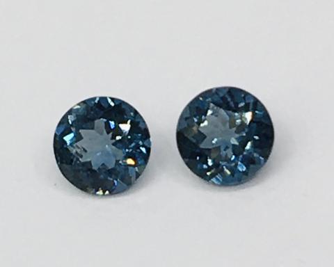 London Blue Topaz สีน้ำเงิน อัญมณี วันศุกร์ พลอย เสริมราศี วันเกิด เสริมดวง ดูดวง ต่างหู บลูโทแพส โทพาส หัวแหวน จึ้ พลอยไพลิน ring earring bracelet