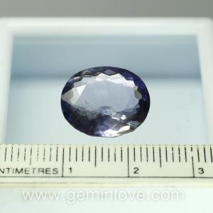 iolite gemstones พลอยไอโอไลท์ พลอยดิบสีน้ำเงินม่วง เสริมดวง เสริมราศี g1-5