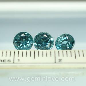 Blue Zircon พลอยเพทาย สีน้ำเงิน สีฟ้าเข้ม อัญมณีสีขาว แก้ชง ดูดวง เสริมดวง jewelry เครื่องประดับพลอยแท้ พลอยเสริมดวง ราศีธนู เพชร พลอยแท้ พลอยธรรมชาติ