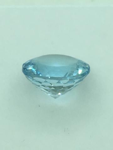 Blue Topaz พลอย บลูโทพาส สีฟ้า ต่างหู เสริมดวงวันศุกร์ เสริมราศีกันย์ sapphire พลอยแท้ ruby มีใบเซอร์ฯ