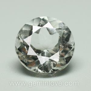 White Topaz ไว้ท์โทแพส พลอยแท้ อัญมณีสีขาว ดูดวง เสริมดวง พลอยดิบ เพชร ราศี เมษ แหวน มีใบเซอร์
