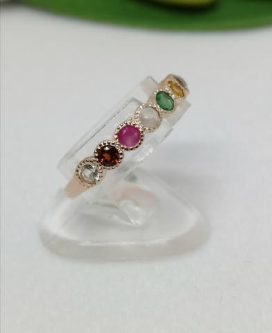 แหวนพลอยนพเก้า เพชร เพทาย ไพลิน ทับทิม มรกต บุษราคัม โกเมน มุกดาหาร ไพฑูรย์ พลอยเสริมดวง ดูดวง แก้ชง เสริมราศี เสริมธาตุ พลอยแท้