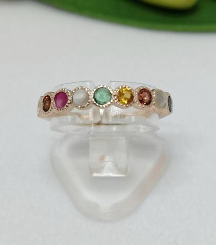 แหวนพลอยนพเก้า เพชร เพทาย ไพลิน ทับทิม มรกต บุษราคัม โกเมน มุกดาหาร ไพฑูรย์ พลอยเสริมดวง ดูดวง แก้ชง เสริมราศี เสริมธาตุ พลอยแท้