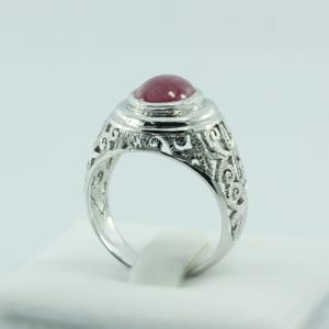 red ruby พลอยทับทิม พลอยแดง  พลอยทับทิมพม่า วันเกิด ดูดวง แก้ชง อัญมณี ราศีกรกฏ เสริมดวง ต่างหู  ทับทิมสยาม