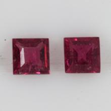 gemstone: พิงค์ทัวมาลีน-Pink Tourmaline size: 2.5x2.5 carat: 2.10Ct.