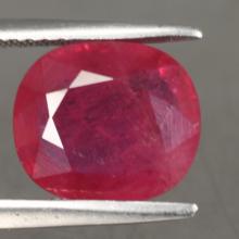 gemstone: ทับทิม-Ruby size: 9.9x8.6x3.7 carat: 3.44Ct.