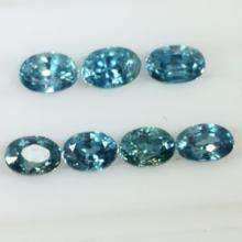  g1-376-21-7 Blue Zircon พลอยเพทาย 