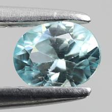 gemstone: เพทาย (Zircon) size: 5.9x5.0x3.6 carat: 0.88Ct.