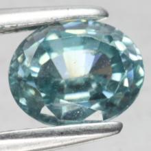 g1-376-87 Blue Zircon พลอยเพทาย 