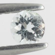 gemstone: อะคัวมารีน-Aquamarine size: 4.0x4.0 carat: 0.22Ct.