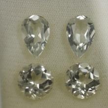 g1-459-20 white topaz พลอยโทพาสสีขาว อัญมณีสีขาว เพชร 