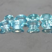 g1-563-11 blue zircon พลอยเพทาย